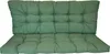 A green cushion set for a Hollywood swing or garden bench. Produktbild-Vorschau