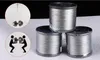 Three spools of wire are shown, with two inset circular images demonstrating the wire's strength. Náhled obrázku produktu