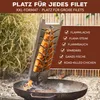 eluno XXL Flammlachshalter aus Edelstahl, 180° drehbar - Produktbild-Vorschau 2