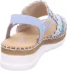 Rieker Damen Sandalette Blau/Bunt Voir les images du produit 25