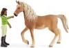 A toy horse and a toy person standing next to each other. Náhľad obrázku produktu