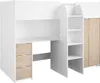 Parisot Hochbett Tom mit Schreibtisch, Schubkästen & Produktbild-Vorschau 20