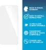 A product image showcasing a screen protector with accompanying feature descriptions. Produktbild-Vorschau