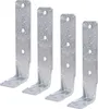Alberts 4 x KR-Winkelverbinder feuerverzinkt 285x85x65 mm Produktbild-Vorschau 1