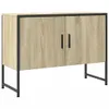 Design Waschbeckenunterschrank Sonoma-Eiche 80x33x60 cm Produktbild-Vorschau 2