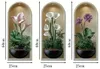 GKA 3 Stück 3D Wandtattoo Blumen A4 Trockenblumen LED-Licht Produktbild-Vorschau 3