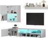 Set da parete TV Sweiko 175x39x34cm con vetrinetta (set Anteprima dell’immagine prodotto 19