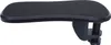 A black ergonomic armrest with a clamp for attaching to a desk. Podgląd zdjęcia produktu