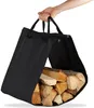relaxdays Kaminholzkorb schwarz 51,0 x 37,0 x 50,0 cm Produktbild-Vorschau 7
