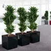 LECHUZA-Pflanzgefäß CUBE Premium 40 Weiß Hochglanz | Produktbild-Vorschau 16