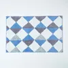 HOMESCAPES Rutschfeste Badematte mit Harlekin-Muster 100% Produktbild-Vorschau 1