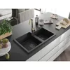 Mexen Tomas 2-Becken-Granitspüle mit Mischbatterie Telma, Produktbild-Vorschau 2