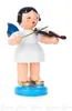 Engel mit Violine - Blaue Flügel - stehend (9,5cm) von Produktbild-Vorschau 1