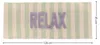 TRENDS | Badlaken - Badmat - 45 x 120 cm - kleurrijk - 100% Productafbeelding-voorbeeld 3