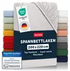 Blumtal Mikrofaser Spannbettlaken 200x220 cm – Produktbild-Vorschau 1