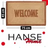 Hanse Home: Alfombrilla de coco de 45x75 cm para la entrada Vista previa de la imagen del producto 3