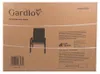 Gardlov 27566 Lot de 4 chaises de jardin empilables, noires Voir les images du produit 13