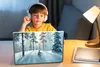 MuchoWow® Laptop Aufkleber Sticker Cover Schnee - Wald - Produktbild-Vorschau 3