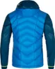 Rückansicht der blauen Aiguille Down Jkt M von La Sportiva; isolierende Herrenjacke mit Kapuze. Produktbild-Vorschau