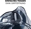 Hauck Car Seat Raincover, Schwarz, Transparent, Produktbild-Vorschau 3