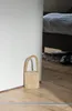 Türstopper Teakholz Boden Türpuffer Holzstamm Holz Produktbild-Vorschau 3