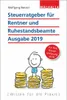 Steuerratgeber für Rentner und Ruhestandsbeamte - Ausgabe Produktbild-Vorschau 1