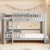 Merax Modulares Etagenbett Kinderbett 90x200cm mit Produktbild-Vorschau 2