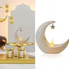 Ramadan Deko Mond Kerzenlicht Eid Mubarak Dekoration Led Produktbild-Vorschau 1