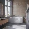 Badewanne Eckbadewanne 170x110 Rechts mit AcrylSchürze, Produktbild-Vorschau 6
