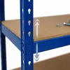 Scaffale per carichi pesanti Relaxdays su ruote, A x L x P: Anteprima dell’immagine prodotto 5