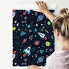 Tapeta  Dekoracja idealna Do Pokoju Dziecka KOSMOS Rakiety Podgląd zdjęcia produktu 3