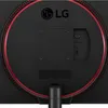 The back of an LG gaming monitor, showing the ports and branding. Produktbild-Vorschau