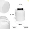 Fût en plastique Garronda 60L Fût de 60 litres sans BPA Voir les images du produit 3