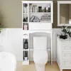 COSTWAY Armoire de toilette avec 3 portes & étagères Voir les images du produit 9