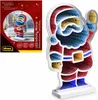 Idena LED Infinity Mirror Weihnachtsmann 25x8x40cm Produktbild-Vorschau 1