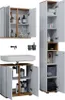 Badmöbel-Set Vicco Didi Weiß/Artisan 3 Teile mit Produktbild-Vorschau 7