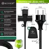 KESSER® Verlängerungskabel mit Schutzkappe Outdoor - für Produktbild-Vorschau 2