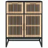 vidaXL Sideboard Schwarz 60x30x75 cm Holzwerkstoff Produktbild-Vorschau 9