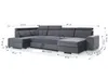 Wohnlandschaft Schlafsofa NOLAN ink USB Stoff Monolith Produktbild-Vorschau 4
