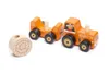 CUBIKA Traktor mit Anhängerkupplung - Holzpuzzle mit Magnet Produktbild-Vorschau 11