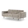 BEAUTYSOFA | 3-Sitzer Sofa VENEZIA Chenillestoff Beige – Produktbild-Vorschau 2