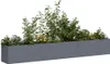 vidaXL Pflanzkübel Anthrazit 280x40x40 cm Kaltgewalzter Produktbild-Vorschau 1