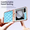 Etui pour Samsung Galaxy Z Flip 5 Etui en cuir galvanisé de Voir les images du produit 5
