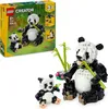 LEGO Creator 3in1 Wilde Tiere: Pandafamilie - Tierfiguren Produktbild-Vorschau 1