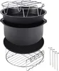 monzana Set 9 Accessori per Friggitrici ad aria 6,5L cesto Anteprima dell’immagine prodotto 1