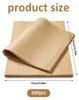 200 feuilles de papier sulfurisé sans PFAS et sans BPA Voir les images du produit 2