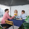 Relaxdays Pareti laterali per gazebo, set da 3 pezzi, 2x3 Anteprima dell’immagine prodotto 5