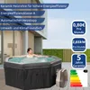 JUNG Octopus Spa Whirlpool Ø 193 cm, 5 Personen, Stabile Produktbild-Vorschau 3