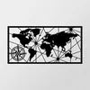 Wallity, Mappa del mondo grande in metallo, decorazione da Anteprima dell’immagine prodotto 4