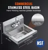 SucceBuy Kommerzielles Handwaschbecken, NSF-Edelstahl, Produktbild-Vorschau 2